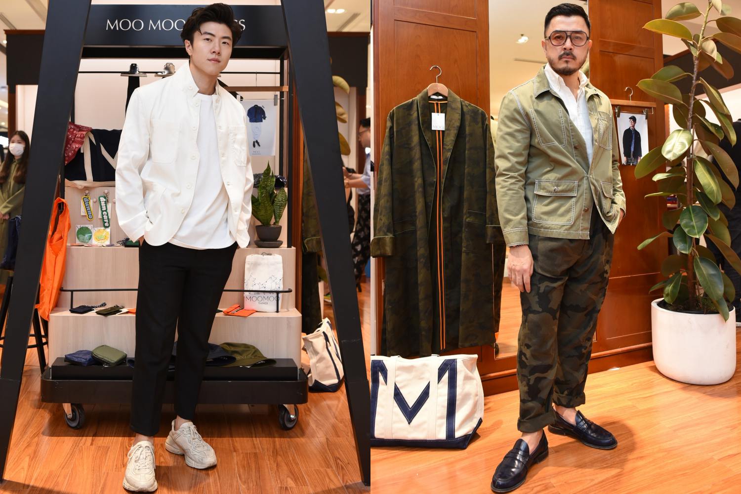 เชา-ชวลิต ชวนมิกซ์แอนด์แมทช์เสื้อผ้าผู้ชายสไตล์ MOO (หมู)